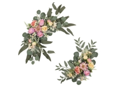 Água de Rosa Dahlia Mista para Casamento e Decoração, LAXISCREED