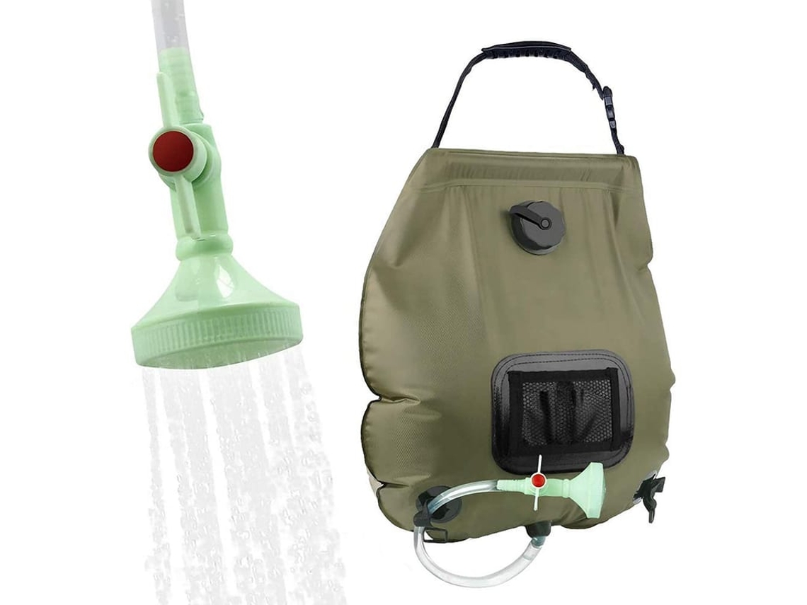 Bolsa De Chuveiro Solar, 5 Galões/20l Para Camping Com Aquecimento Solar