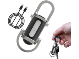 Lanterna Recarregável Via Usb, Design Compacto, Feixe De Luz De Alto Brilho.