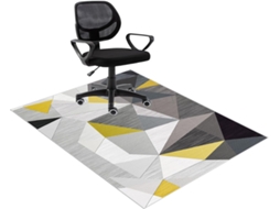 Tapete Protetor 70 X 120 Cm Piso Proteção Pisos Duros, Cadeiras