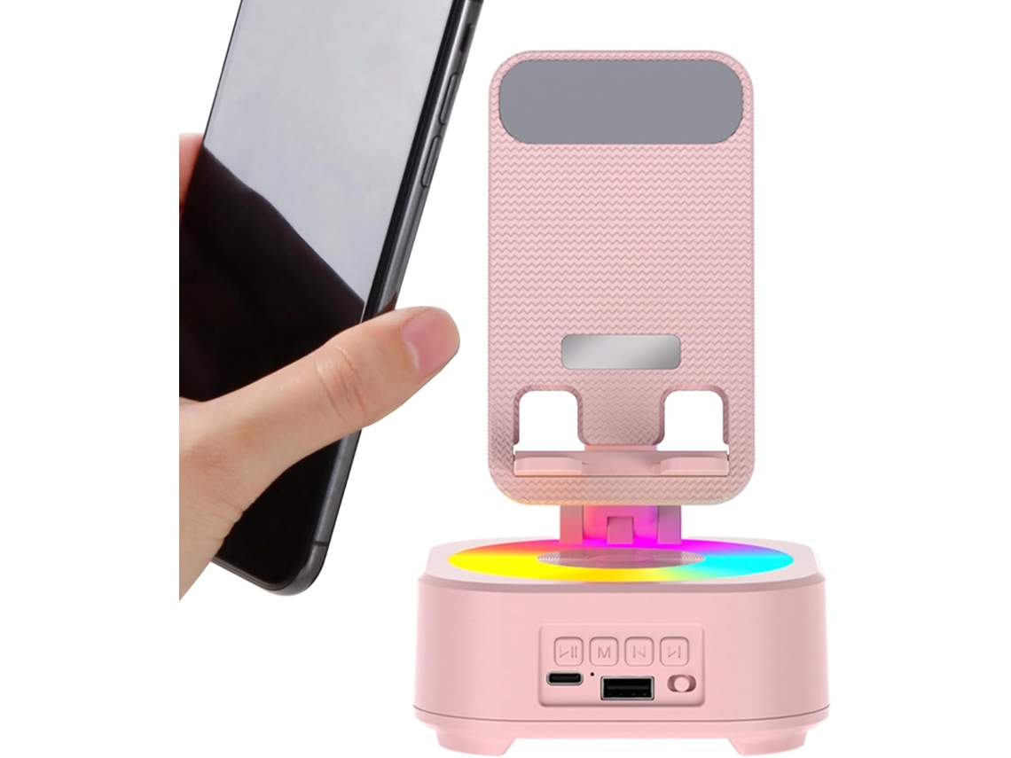 Suporte Genérico Para Alto Falante De Celular Acessório Antiderrapante Como Smartphone Chamadas, Amigos E Transmissões