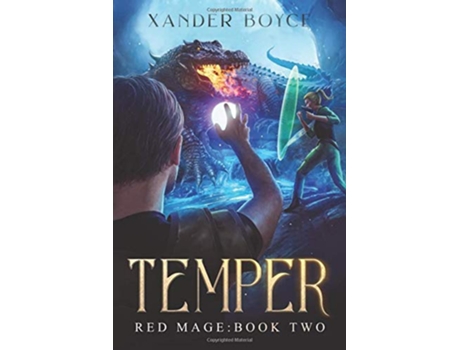 Livro Temper An Apocalyptic LitRPG Series Red Mage de Xander Boyce (Inglês)