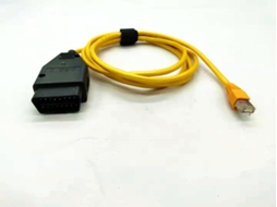 Novo Cabo De Interface Ethernet Para Obd De 2m, Adequado Para Bmw Enet E Sys Icom Série De Código F Zeuxo