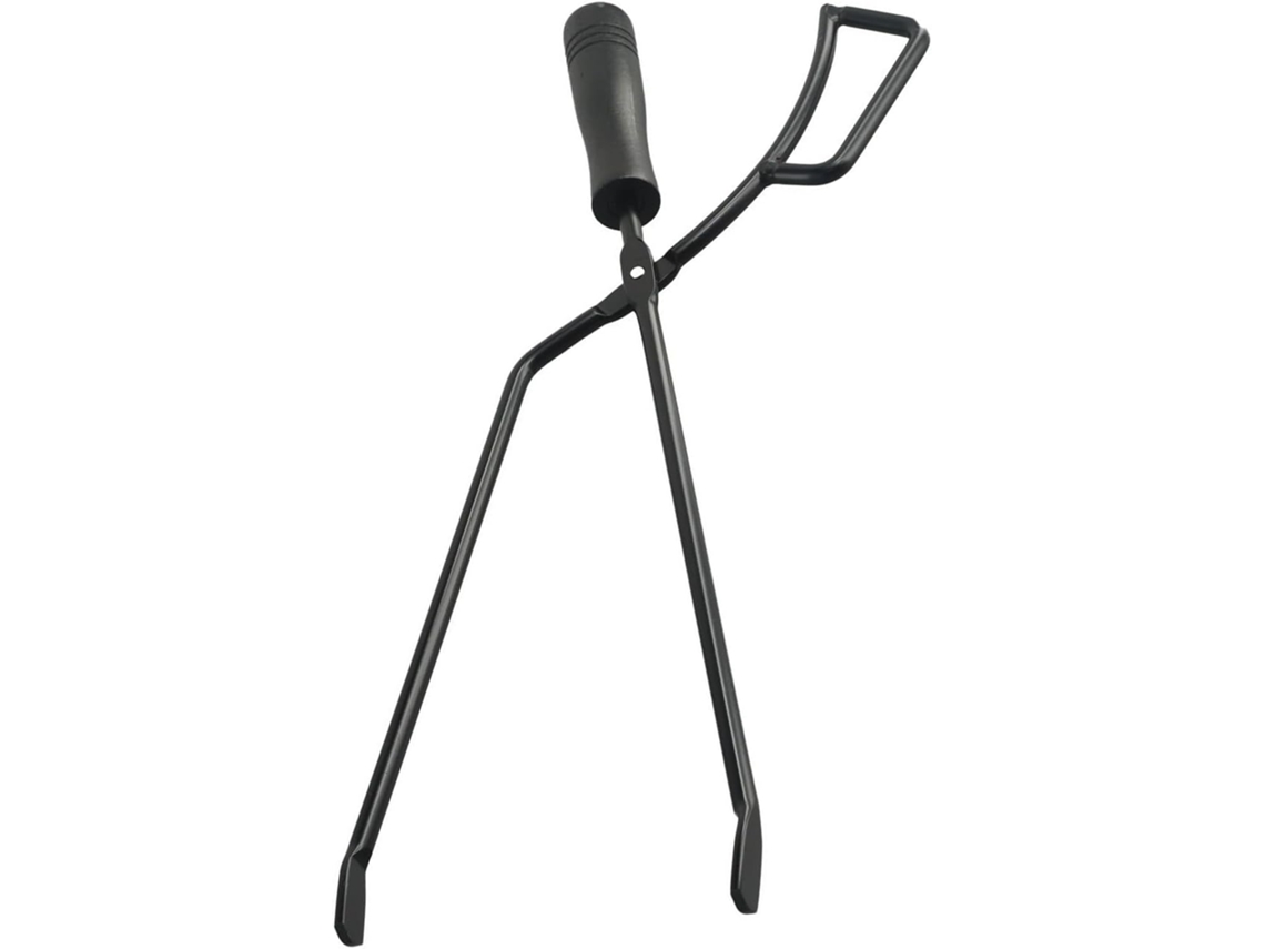 Pinça De Aço Inoxidável Para Fogueiras, Ideal Para Camping E Churrascos Pinça Resistente Carvão, Com Gancho
