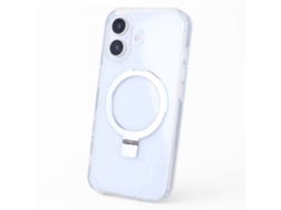 Capa Transparente com Magsafe Ring para Iphone 16 Plus LA CASA DE LAS CARCASAS