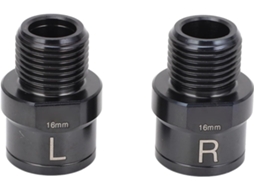 Extensor De Pedal De Bicicleta, Eixo 16 Mm Em Liga Titânio Com Design