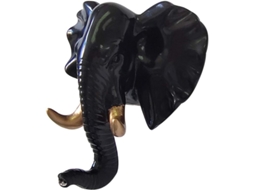 Cabideiro de parede com gancho em formato de animal para pendurar roupas, acessórios e decoração para casa.