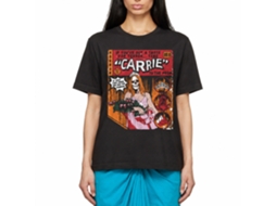 Rockinstone Carrie Movie Comic Black Adult T-shirt Size:xxxl