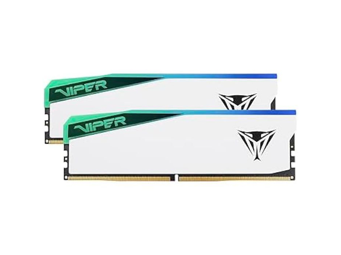 Ram Ddr5 Patriot Memory Viper Elite 5 96 Go 6000mt/s Rgb Branco (2x48 Go)
