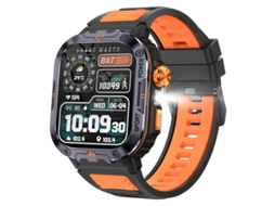 Smartwatch com telefones 2 em 1 Chamadas Bluetooth Reprodução de música local Monitoramento de frequência cardíaca e oxigênio em Yizhood