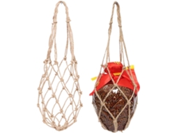 Sacola de Rede para Garrafas Vinho, Bolsa Viagem Em, Transportar Ideal Bares, Restaurantes, Camping, CHABERLU
