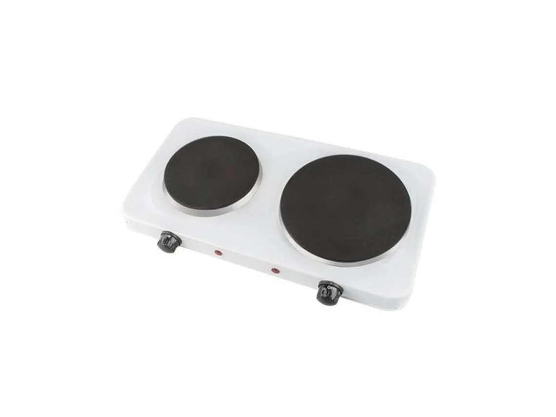 Fogão Elétrico Branco 2 Bocas 2500w Küken Kuken