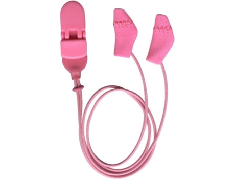 EAR GEAR Mini Rosa com Fio Aparelhos Auditivos Contra Umidade e Vento