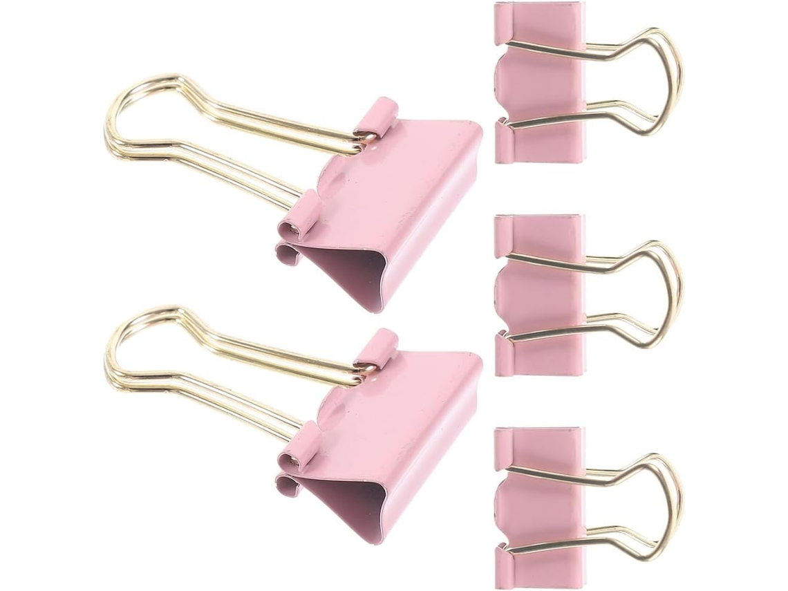 Conjunto de 5 prendedores de macarrão Sewacc, prendedores executivos para macarrão, artigos de papelaria práticos para arquivos.