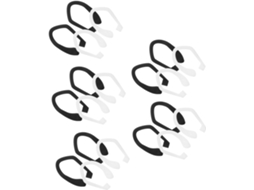 10 Pares Crochets Oreille Antidérapants Para Écouteurs Clips Sportifs Sécurisés Pour Casques Compatível Com