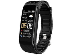 Pulseira de Fitness Pedômetro Medição Pressão Arterial Relógio Inteligente Monitor Frequência Cardíaca Re Lógio Rastreador Saúde À Pro GOKOCO