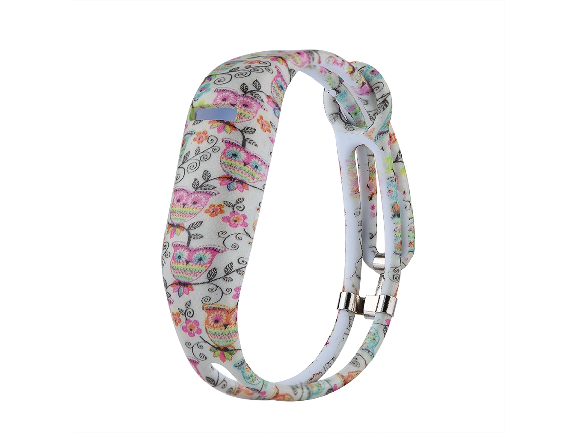 Pulseira de substituição para pulseira inteligente, design colorido, estilo coruja