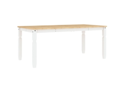 Dining Table, Dining Tables Vidaxl Branco Madeira De Pinho (n/a)