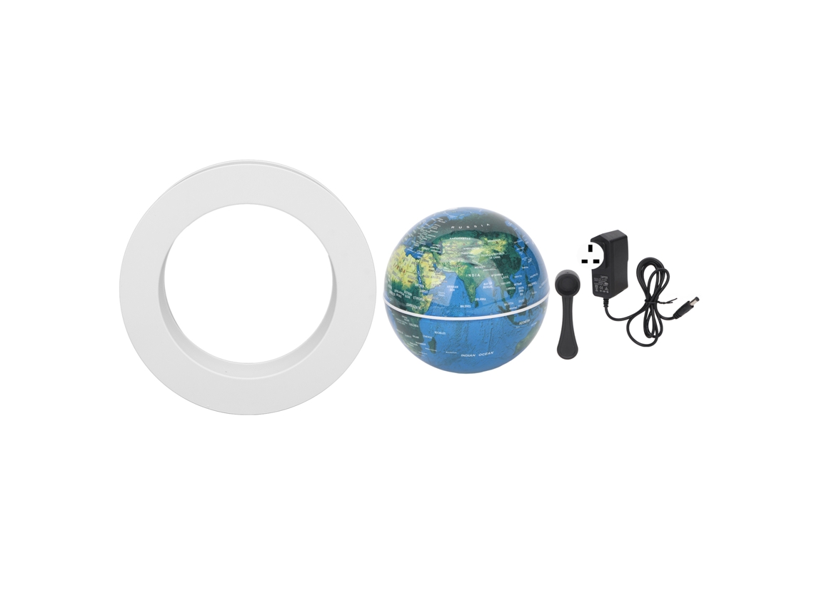 Globo De Levitação Magnética De 3.3 Polegadas Com Led, Textura Mate, Ornamento De Casa, 12v 1a