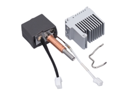 Kit extrusor cabeça de impressão hotend com bico de aço endurecido para impressora 3d kobra 3 acessórios S/MARCA
