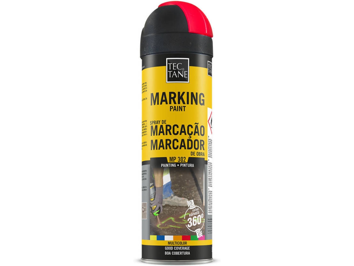 Spray de Marcação TECTANE Vermelho (500 ml)