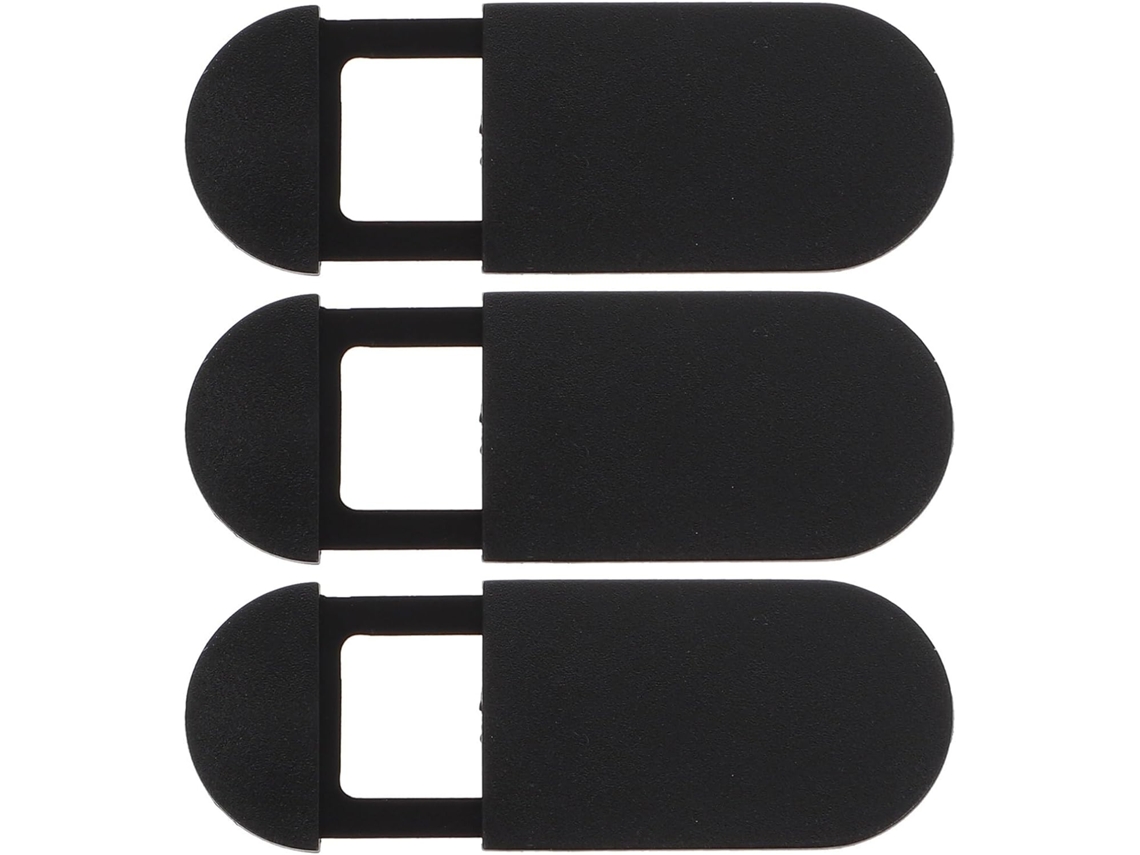 Conjunto De 3 Capas Protetoras De Abs Para Webcam, Compatíveis Com Tablets E Laptops. Leves E Fáceis