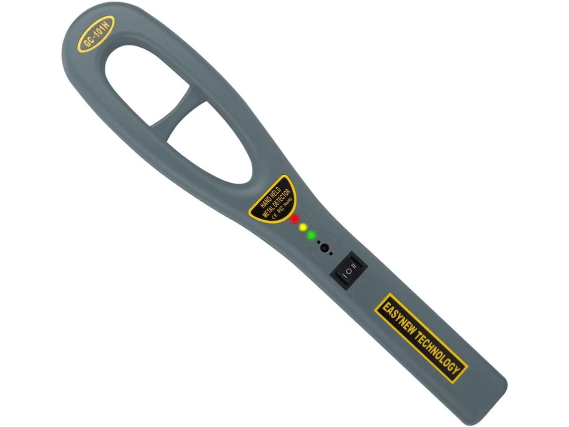 Detector De Metais Profissional 101h, Ferramenta De Segurança Portátil De Alta Sensibilidade. Gokoco