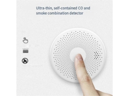 Detector Inteligente De Fumaça E Monóxido De Carbono Com Wi-fi E Alertas Por Aplicativo, Alarme De Incêndio 2 Em 1 Para Segurança Residencial, Se