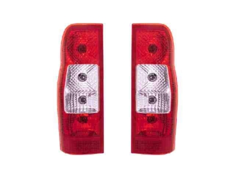 Farolim Direito S/ Porta-Lampadas-Branco-Interior-Vermelho Ford Transit 06-14