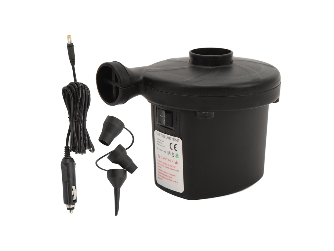 Bomba de Ar Elétrica Portátil 3 Bicos 12v/220v