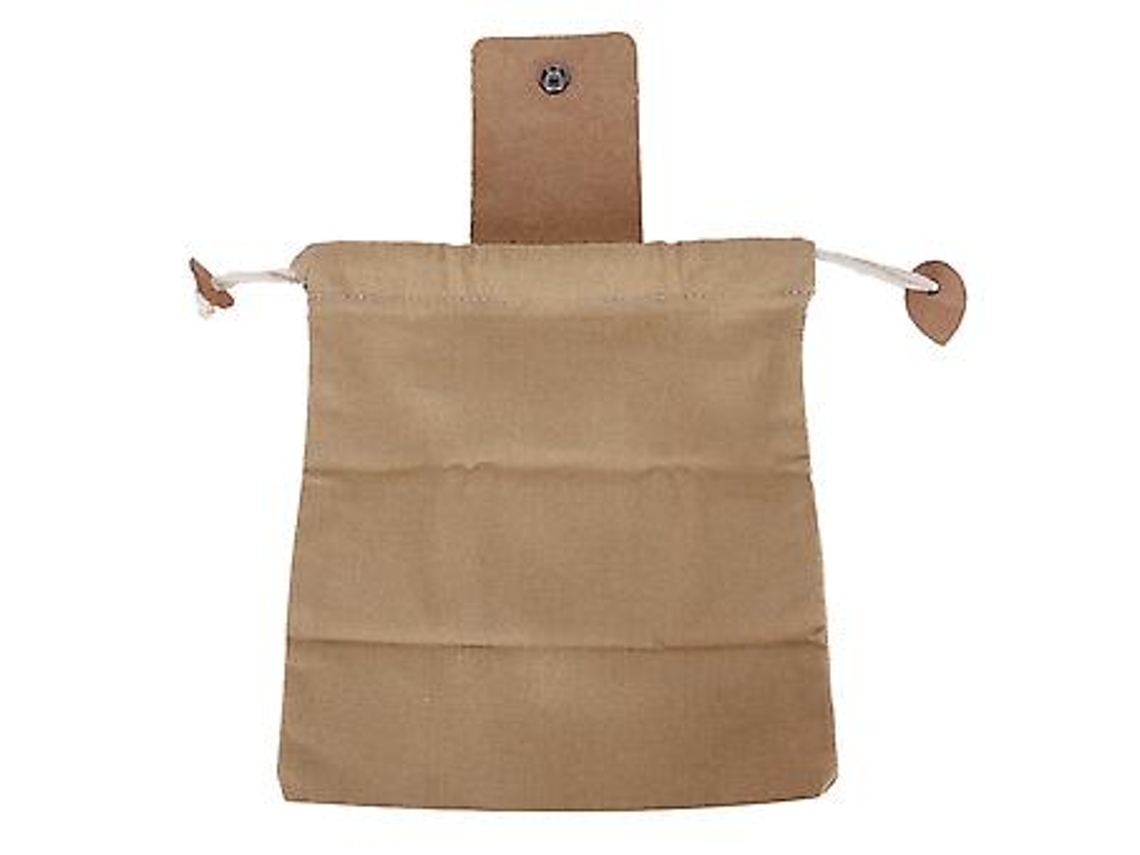 Bolsa De Lona Para Coleta De Frutas, Bolsa Para Armazenamento De Acampamento Ao Ar Livre, Bolsa Para Ferramentas Pendurada Na Cintura, Cáqui Slowmoose