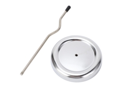Porta Recibos De Acero Inoxidable Para Oficina Mesa Clips Curvo Spike Anti-oxidación