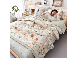 Edredom Fino e Moderno de Algodão Macio para o Verão Ideal Conforto na Cama, Macio, Quente, Ideal para Quarto