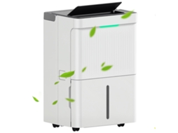 Desumidificador 35l/dia Depósito 5,5l com Ecrã Led Temporizador 24h Bloqueio Infantil Até 40 100 35,5x28x52,2 Cm Branco Ge
