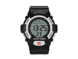 Reloj Deportivo Electrónico Para Hombre Con Pantalla Digital Cristal Outdoor (blanco)