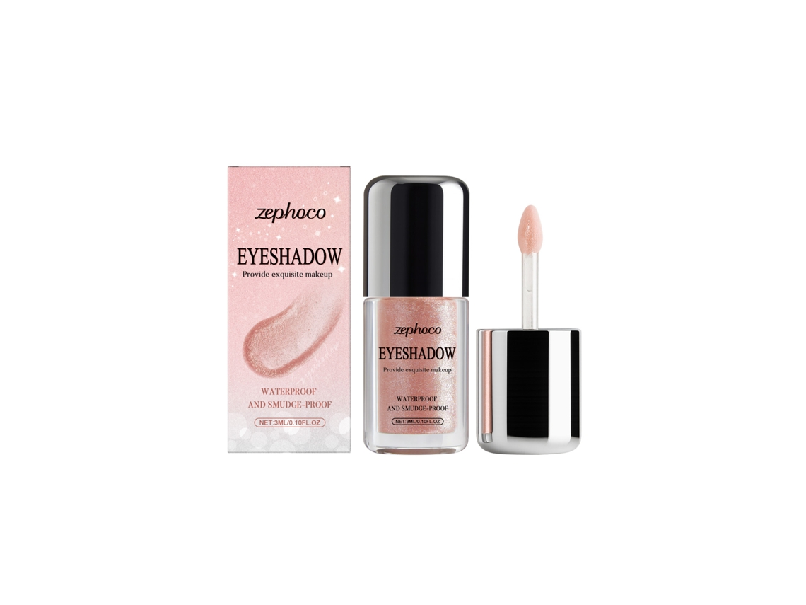 Sombra de Olhos Nude Pink Brilhante LAXISCREED para um Visual Sofisticado