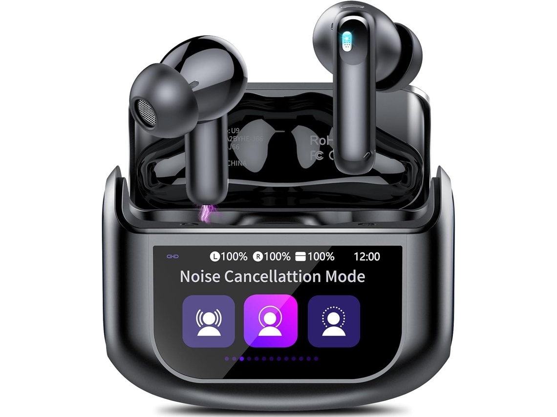 Fone Bluetooth, Redução Ruído, Enc, Baixa Latência, Microfone, Estéreo Hi-Fi, Celulares, Computadores, Cinza JIAPEI