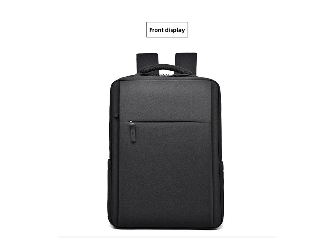 Mochila Preta Unissex Viagem Executiva 16 Polegadas Grande Capacidade Estudante Universitário Notebook