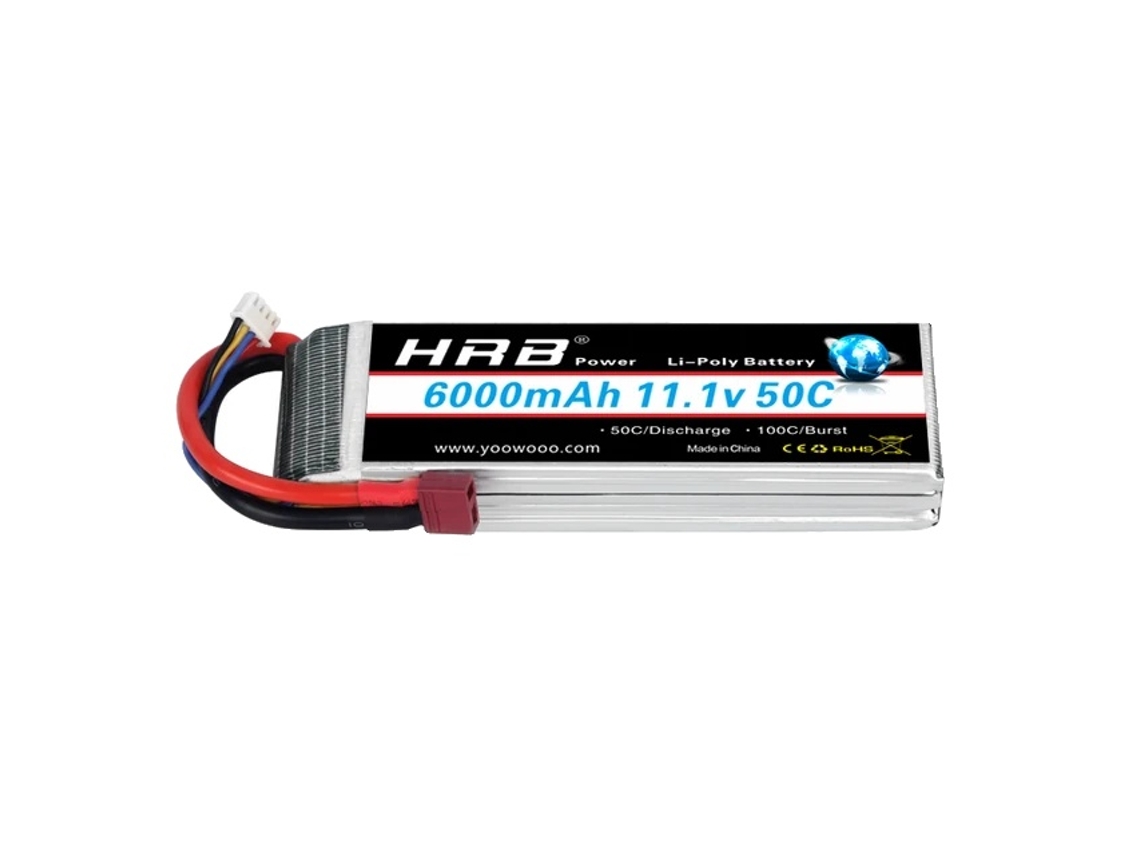 Bateria Rc Lipo, Várias Opções De Voltagem, Alta Capacidade,3s 6000mah 50c T Oem