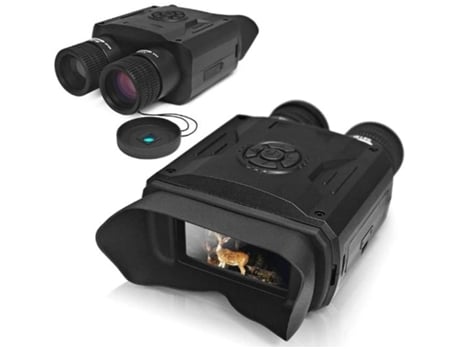 Monóculos De Visão Noturna Digital Infravermelha Full Dark 200m Range Hunting Muito Claro Em 100 Escuridão Preto Ushion