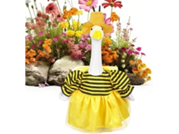 Roupa com Tema de Ganso Figura Divertida de Abelha em Concreto para o Jardim Roupa com Tema de Ganso, para Uso Externo, CHABERLU