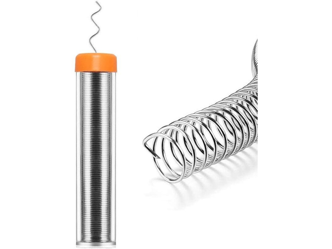 Fio de Soldadura Sem Chumbo 0,8mm S/MARCA, 3 peças, Núcleo de Colofónia, 12g