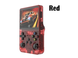 Console Portátil Retrô R36s, 128gb, Vermelho AQUAFORGE