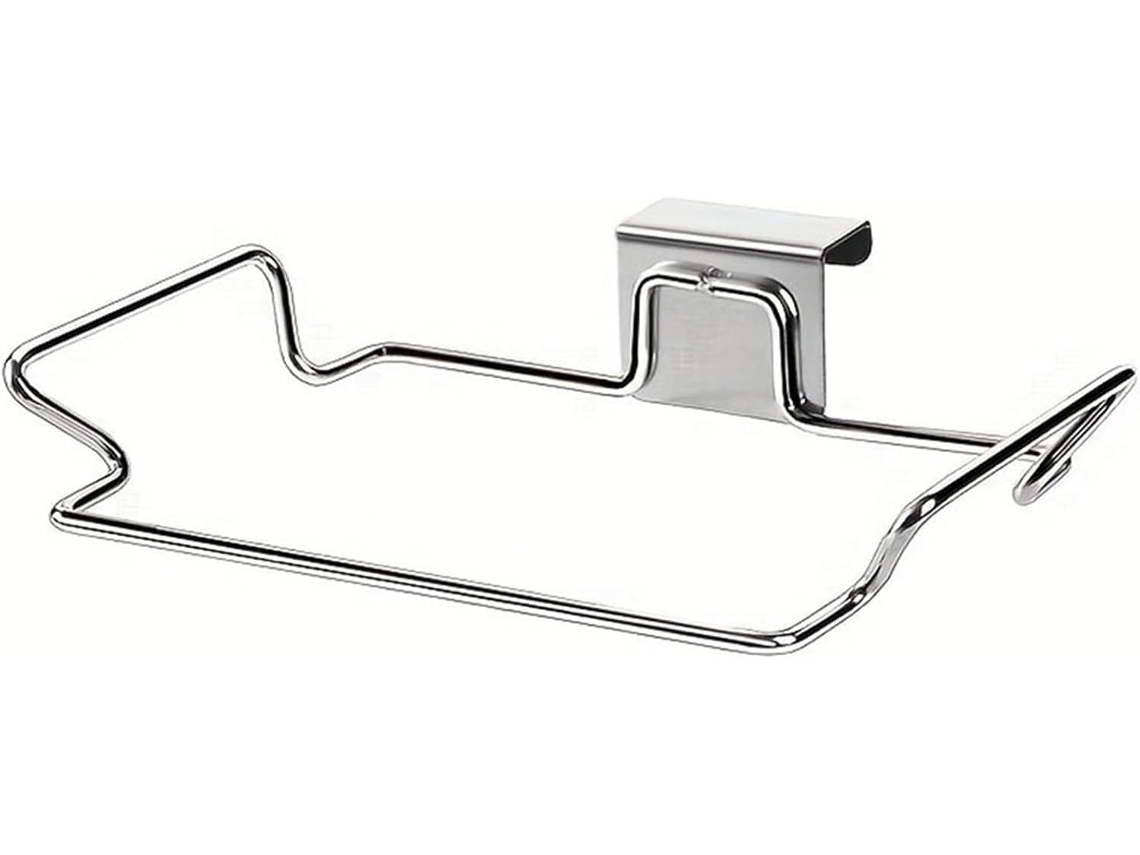 Suporte Para Saco De Lixo Na Porta Do Armário Da Cozinha, Economiza Espaço E Organiza O Lixo Nos Armários