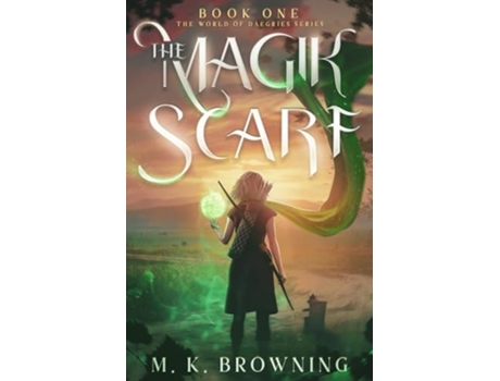 Livro The Magik Scarf de M K Browning (Inglês)