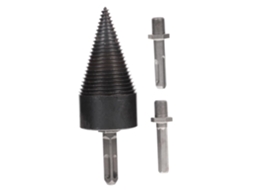Broca de Aço de 50 Mm para Rachar Madeira com Haste Hexagonal, Broca para Rachar Madeira para Aquecimento, 3 Brocas, 30 SFUSHOS
