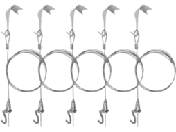 Sistema Para Pendurar Quadros 10 Conjuntos De Corda Ajustável Em Aço Reforçado Espelhos