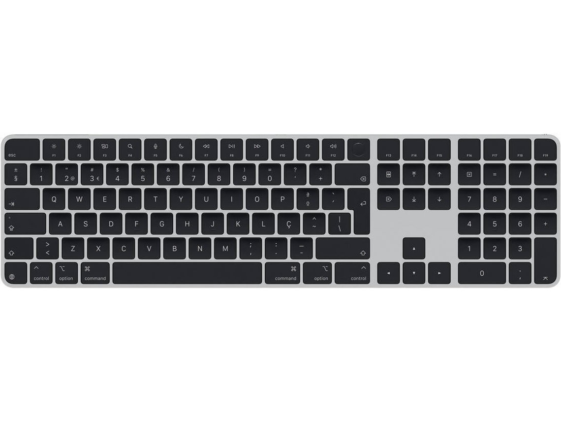 Teclado APPLE Magic Touch ID Nkey (Layout Português - Preto)