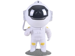 Projetor de Astronauta com Luminária para Galáxia e Céu Estrelado com Luz LED