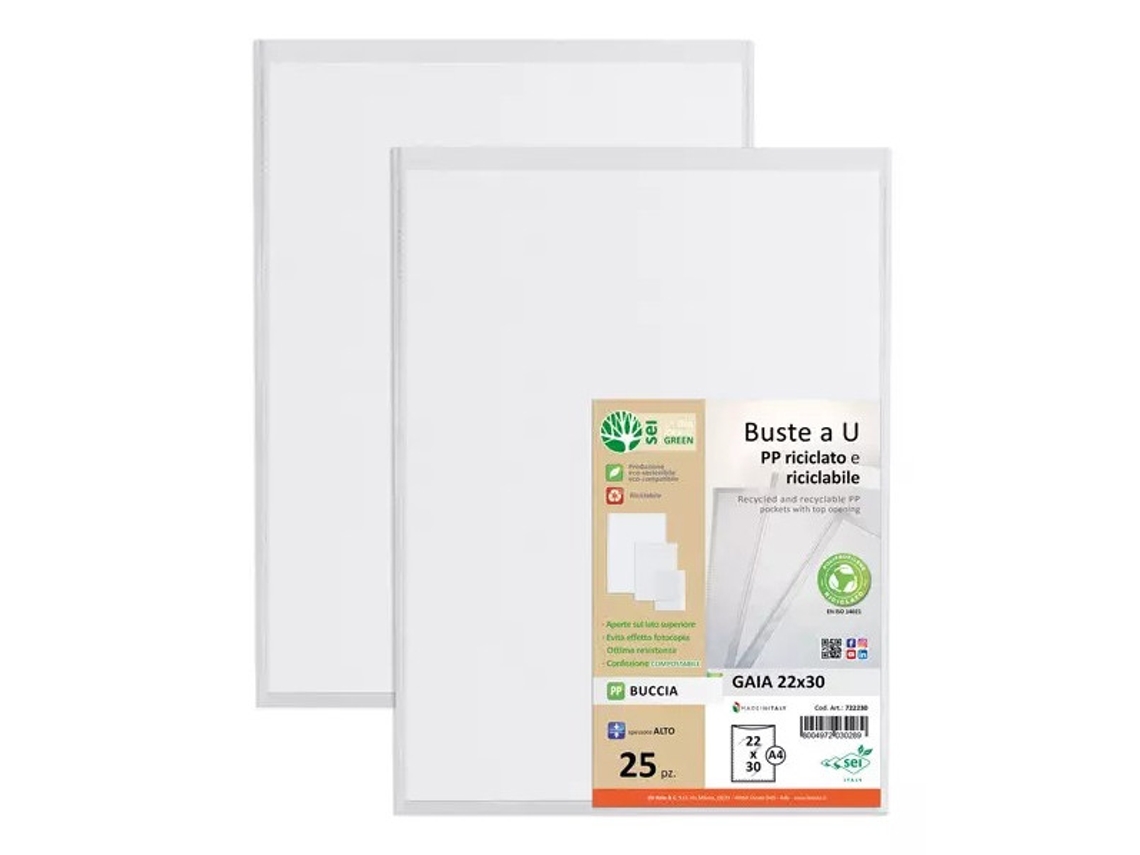 SEI Rota Gaia Polipropileno (PP) Transparente A4